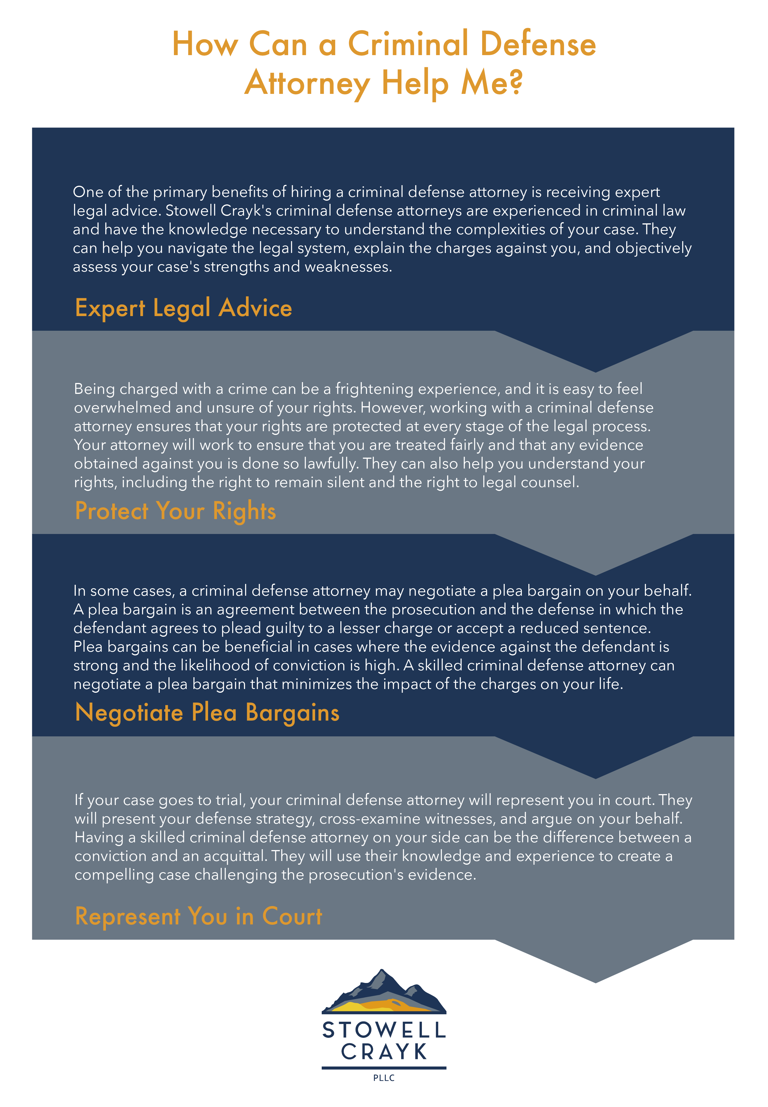 How Can a Criminal Defense Attorney Help Me?